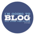 I'm going to blog all over the place (LiveJournal) stickers