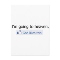 I'm going to heaven