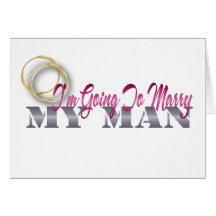 im going to marry my man cards