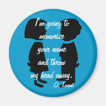I'm going to memorize your name fridge magnet