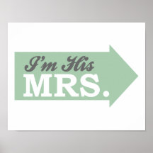 I'm His Mrs. (Green Arrow) Posters