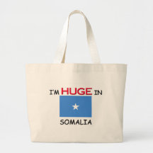 I'm HUGE In SOMALIA Canvas Bags