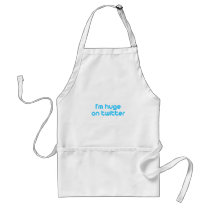 I'm huge on twitter aprons
