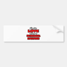 I'm In Love With A Petroleum Engineer Bumper Stickers