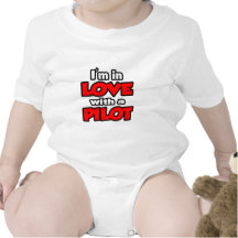 I'm In Love With A Pilot T-shirts