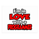 I'm In Love With A Programmer Postcard