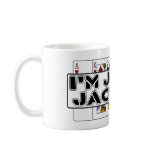 I'm Just A Jack Off Funny Poker Mug