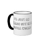 I'm Just an Analogue Guy in a Digital World mugs