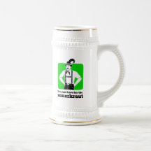 I'm Just Here for Sauerkraut Oktoberfest Shirt Coffee Mug