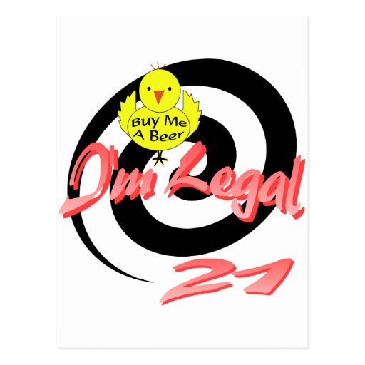 I'm Legal 21 Post Cards