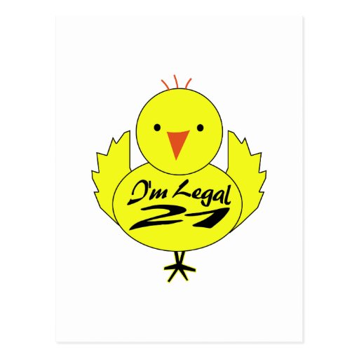I'm Legal 21 Post Cards