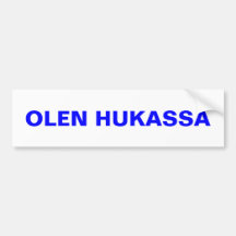 I'm Lost ~ Bumper Sticker Upper Peninsula Finland