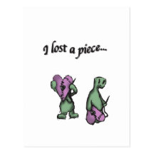 I'm lost postcards