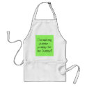 I'm making yummy - yummy for my tummy! aprons