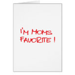 I'm Mom's Favourite cards