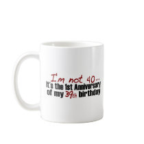 I'M Not 40 Coffee Mug