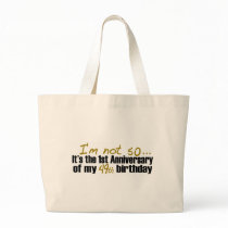 I'M Not 50 Canvas Bags