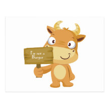 I'm not a burger postcards