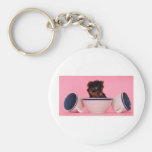 I'm not a Tea Cup Poodle! Key Chain