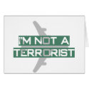 I'm not a terrorist cards