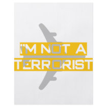 I'm not a terrorist custom flyer