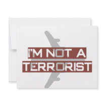 I'm not a terrorist invites