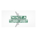 I'm not a terrorist photo cards