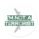 I'm not a terrorist stickers