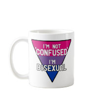 I'm Not Confused, I'm Bisexual Coffee Mugs