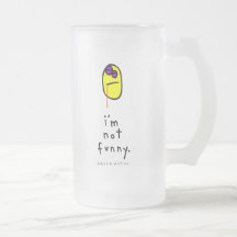 i'm not funny. mug