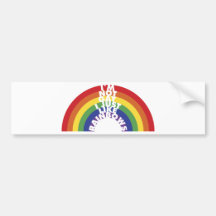 I'm Not Gay, I Just Like Rainbows Bumper Stickers