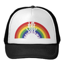 I'm Not Gay, I Just Like Rainbows Trucker Hat