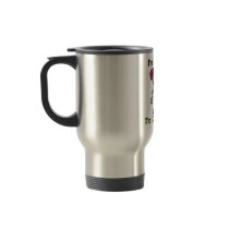 "I'm Not Lost" Geocaching Graphic Stainless Mug
