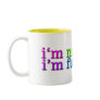 I'm not short. coffee mug