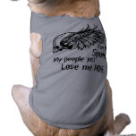 I'm Not Spoiled! Winged Dog t-shirt pet clothing