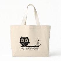 I'm off to do british things canvas bag