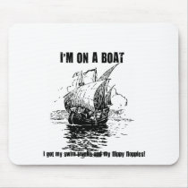 I'm on a boat gifts