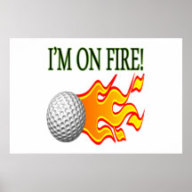 Im On Fire Print