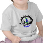 I'm One Today Hedgehog Birthday Shirt
