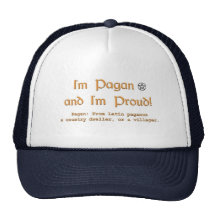 I'm Pagan and I'm Proud!-Pentacle Hat