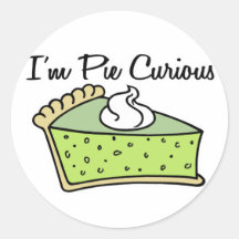 I'm Pie Curious Stickers