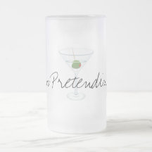 I'm Pretending Martini Beer Mug