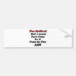 I'm Retired Bumper Sticker