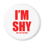 Im shy but ive got a huge dick