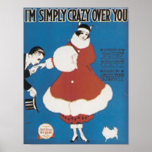 I'm Simply Crazy Over You Songbook Cover Posters