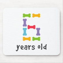 I'm Six Years Old Mouse Pad