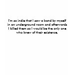 I'm so indie that I saw a band by myself in an ... t-shirts