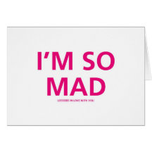 I'm so madly in love with you-Valentines Day Card