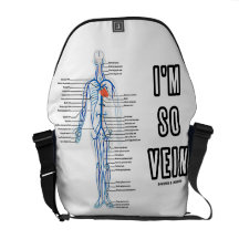 I'm So Vein (Vain - Circulatory System) Commuter Bag