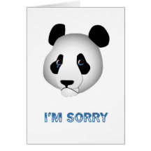 I'm Sorry Greeting Card